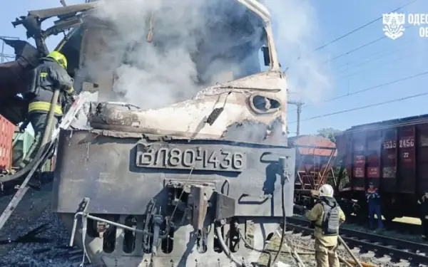 Окупанти вбили двох залізничників цілеспрямованим ударом по локомотиву на Одещині