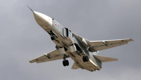 Українські сили знищили російський Су-24М на аеродромі «Саки»