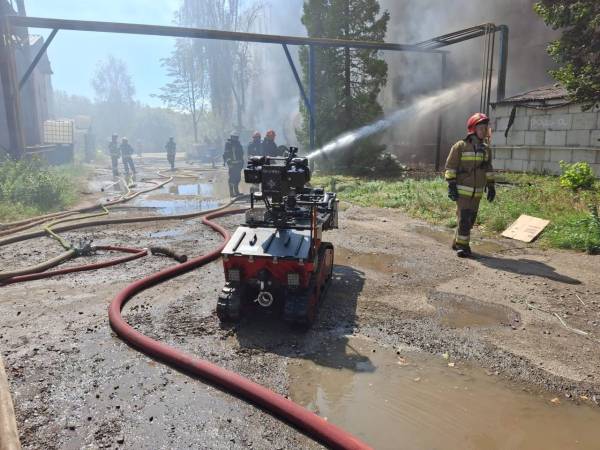 Львівська пожежа на заводі