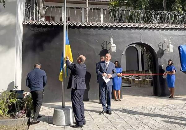 Відкриття посольства України в Демократичній Республіці Конго. 12 квітня 2024 року