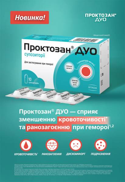 Проктозан ДУО: поглиблений аналіз ефективності