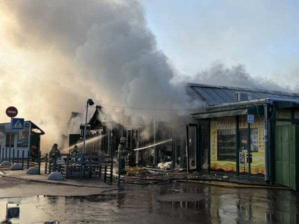 Наслідки удару по Києву