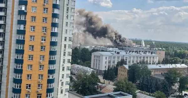 пожежа в головному науковому центрі Роскосмосу