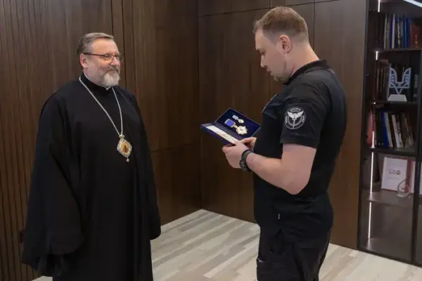 Буданов нагородив предстоятеля УГКЦ орденом Ярослава Мудрого