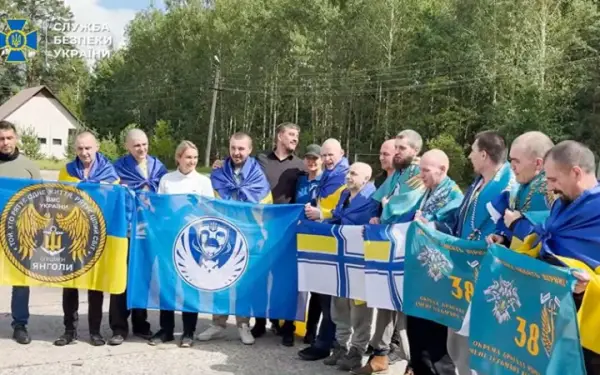 СБУ оприлюднила відео з обміну полоненими