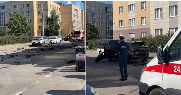 Авто з полковником МВС вибухнуло в Петербурзі: подробиці