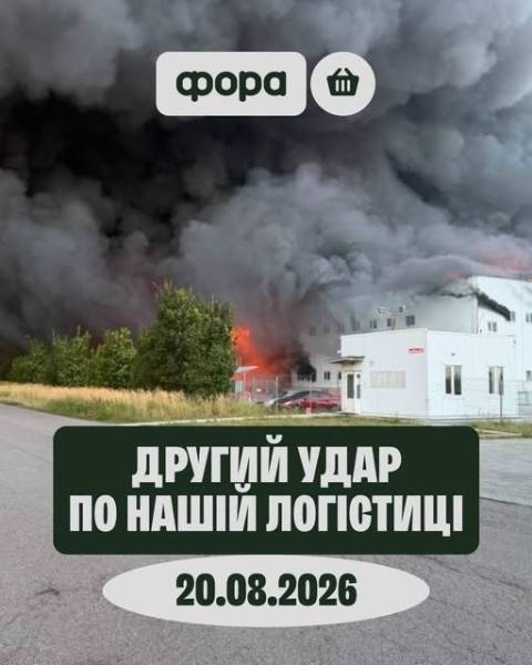 Росія атакувала склад “Фори”: що це означає для постачання продуктів