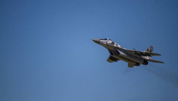 МіГ-29 розбився на Одещині, пілот врятувався