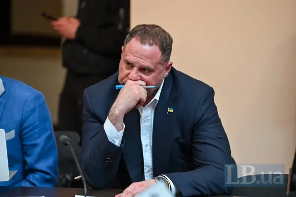 Андрій Єрмак під час засідання суду