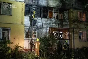 Київ: дрони вразили склад площею 3000 кв. м
