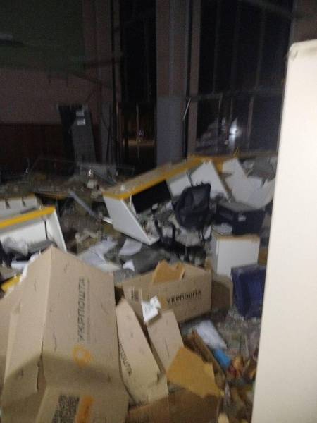Атаковано відділення Укрпошти