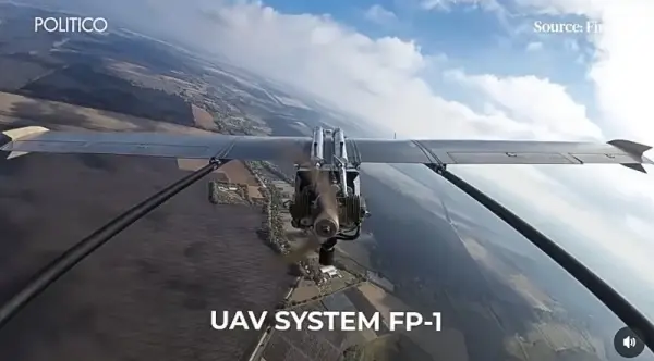 Далекобійний дрон українського виробництва <i>FP-1</i>