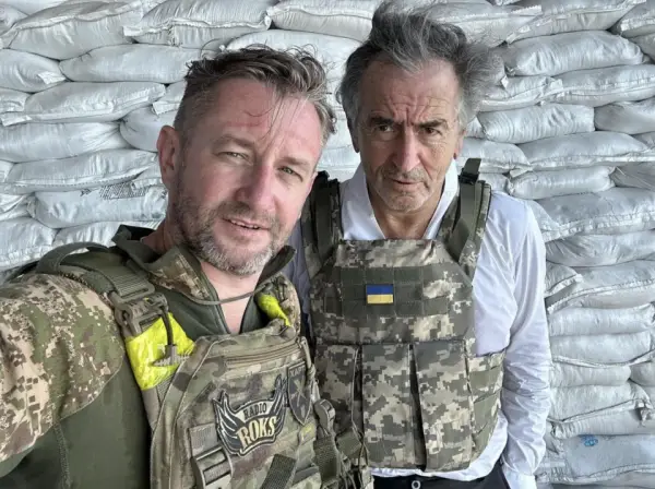 Сергій Жадан і Бернар-Анрі Леві