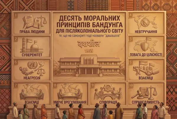 Десять моральних принципів Бандунга для післяколоніального світу