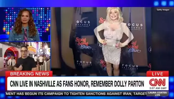 CNN перепросив за використання в сюжеті про смерть Доллі Партон фото її імітаторки