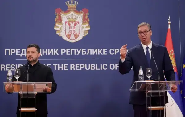 Зеленський та Вучич погодили прискорення угоди про вільну торгівлю