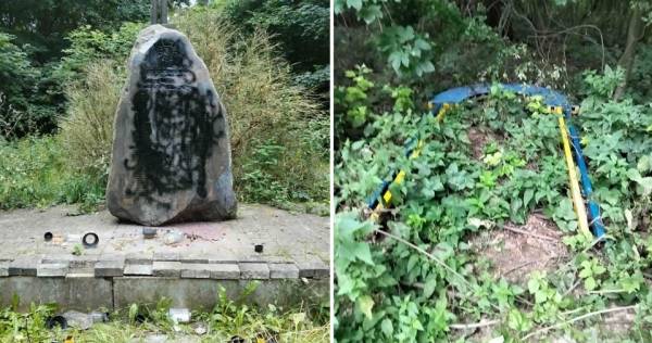 Польща: на пам’ятник УПА скоїли напад, посольство України зреагувало
