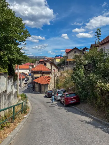 Круті вулички Сараєво.