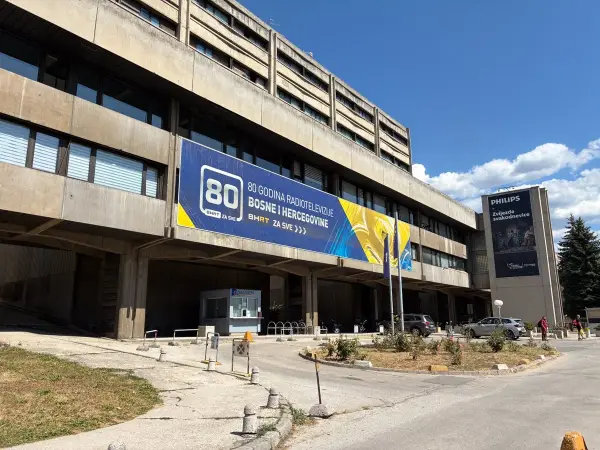 Будівля суспільного мовника Боснії і Герцеговини в&amp;nbsp;Сараєво.
