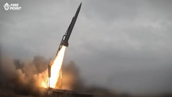 Українська компанія Fire Point оприлюднила відео перших випробувань балістичної ракети FP-7. 