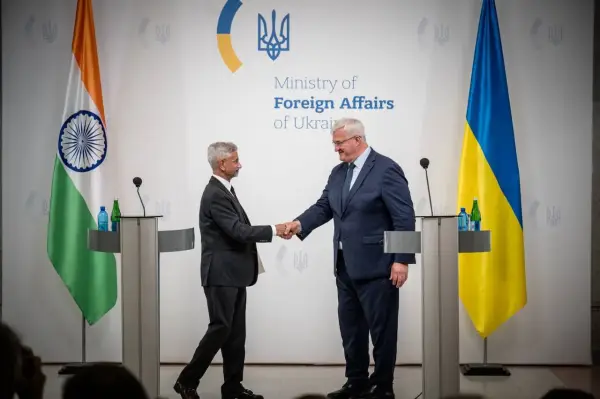 Глави МЗС України та Індії