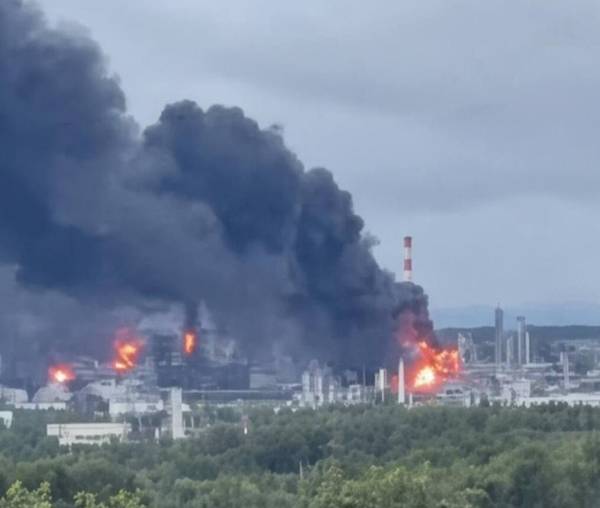 Пожежа на Кстовському НПЗ
