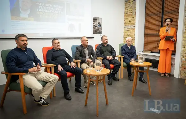 Ігор Ліскі, Анатолій Баргилевич, Олександр Сирський, Олександр Фацевич, Ігор Терехов і Соня Кошкіна