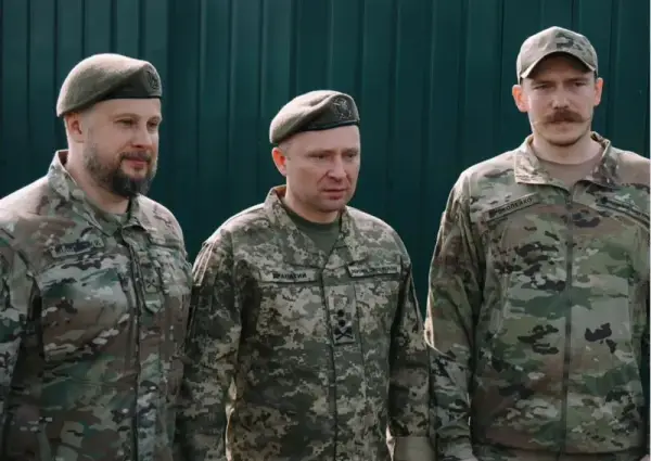 Генерали Білецький, Драпатий і Прокопенко на перепохованні видатного військово-політичного діяча 20 століття полковника Коновальця.