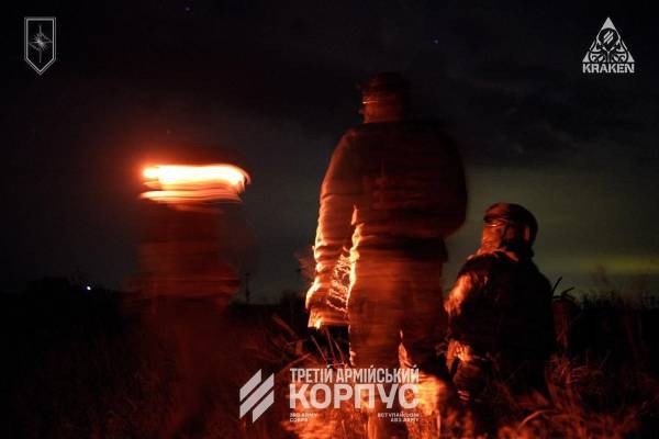 Робота військових 21 ОПБпС «Кракен» Третього армійського корпусу