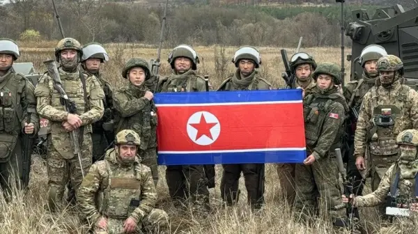 Військовослужбовці КНДР у Курській області РФ.