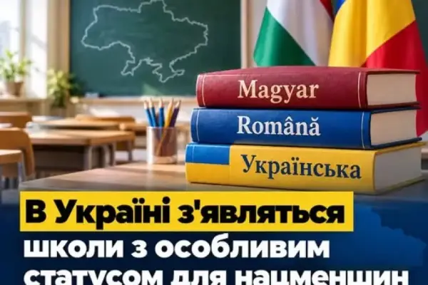 Україна запроваджує школи з особливим статусом для нацменшин з навчанням угорською та румунською